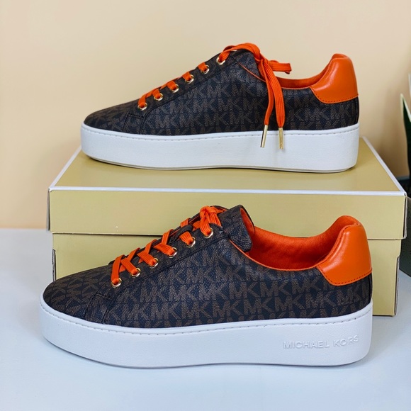 Michael Kors Shoes - Michael Kors Poppy Lace Up Sneakers